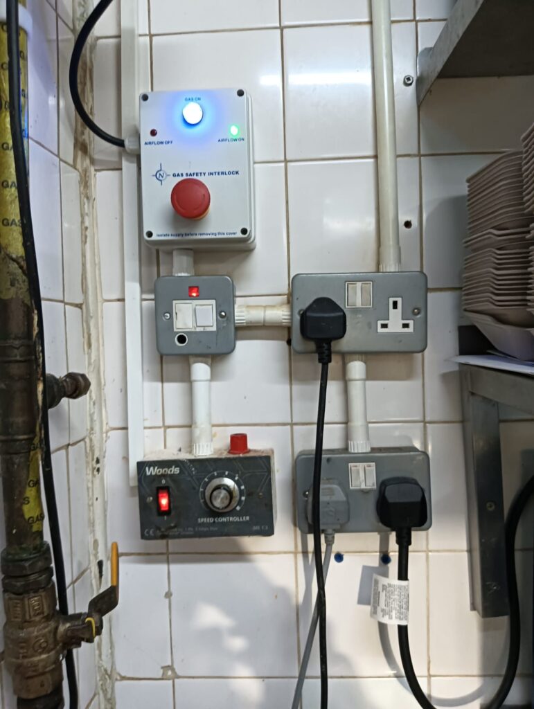 commercial kitchen emergency gas shut off valve