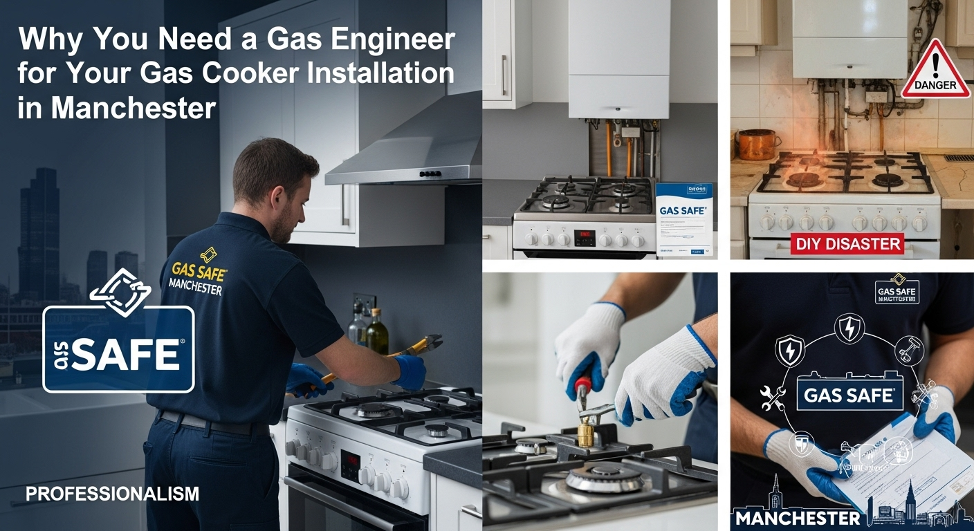 gas cooker installation final